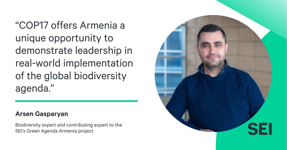 My Interview on CBD COP17 and Armenia's Leadership